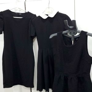 3 black dress bundle various brands . D1